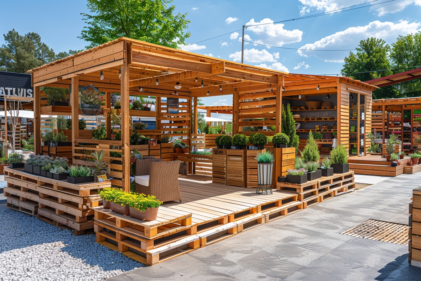 Une sélection d’abris de jardin avec terrasse chez Castorama